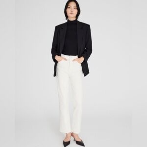 Mother Tripper Ankle Fray Denim Jean